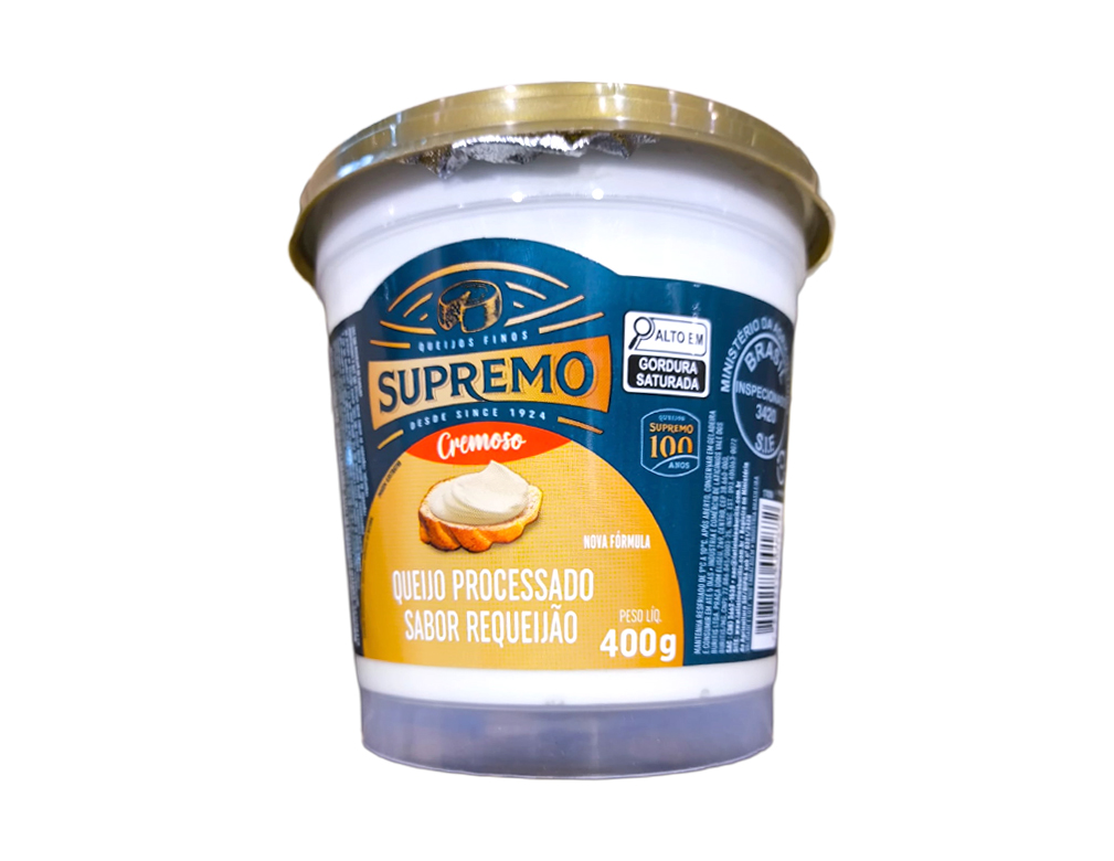 REQUEIJÃO COPO GRANDE SUPREMO SEM AMIDO 400 G (CX 12 UN)